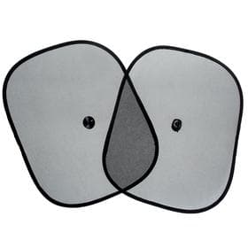 Шторки солнцезащитные TORSO для авто, на присосках, 44×37 см, набор 2 шт.