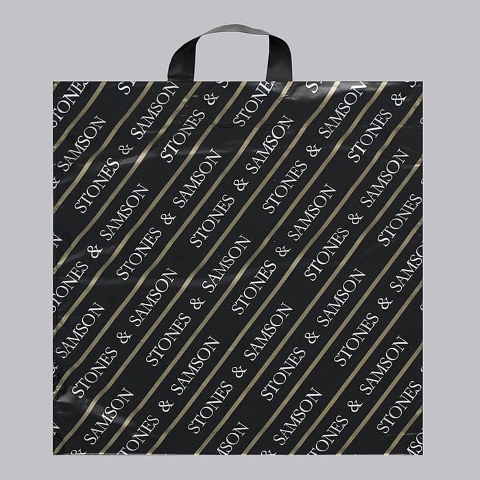 Пакет «Самсон лайт», полиэтиленовый с петлевой ручкой, 47.5×43 см, 47 мкм