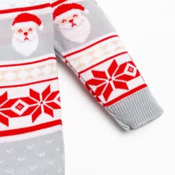 Комбинезон детский вязаный «Крошка Я» New Year, рост 74-80 см