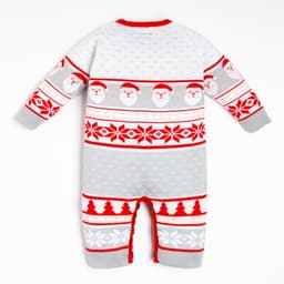 Комбинезон вязаный Крошка Я New Year, рост 86-92 см