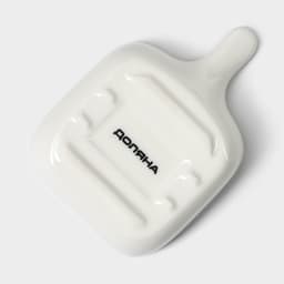 Соусник Доляна «Сковорода», 50 мл, 10.5×7.2 см, с ручкой, керамика, белый