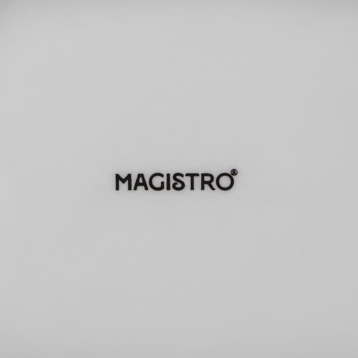 Мармит из жаропрочной керамики прямоугольный Magistro «Бланш», 2 л, 31×19×11 см