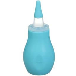 Детский назальный аспиратор с 2-мя сменными насадками, в контейнере, голубой