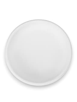 Поддон для цветочного горшка, d=11.5 см, h=2 см, керамика, белый