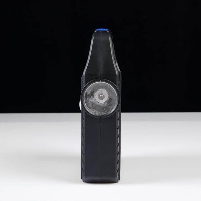 Фонарь аккумуляторный ручной, 10 Вт, 1200 мАч, от солнечной батареи, 3 режима