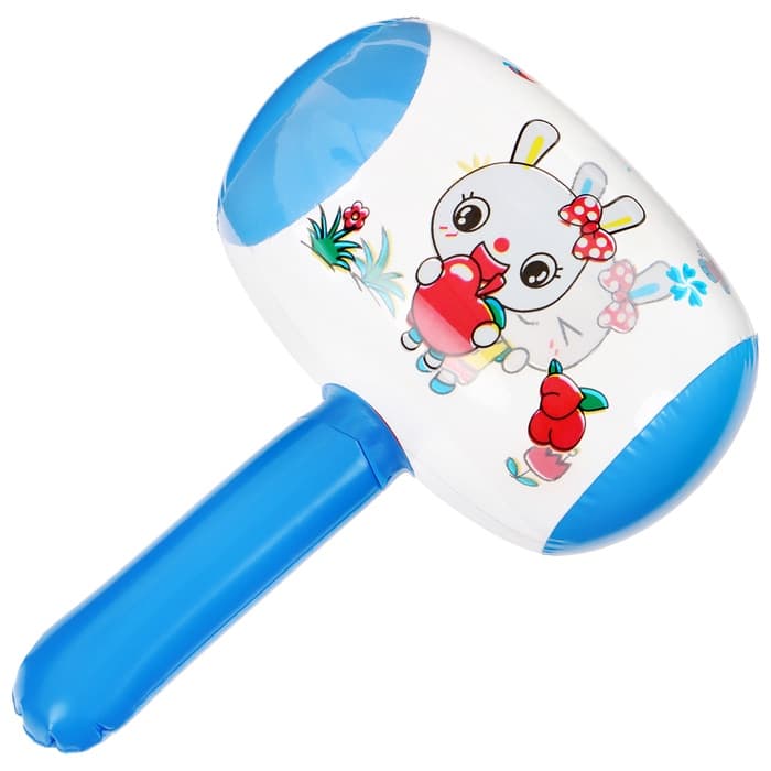 Игрушка надувная «Молоток», со звуком, 25 см, МИКС