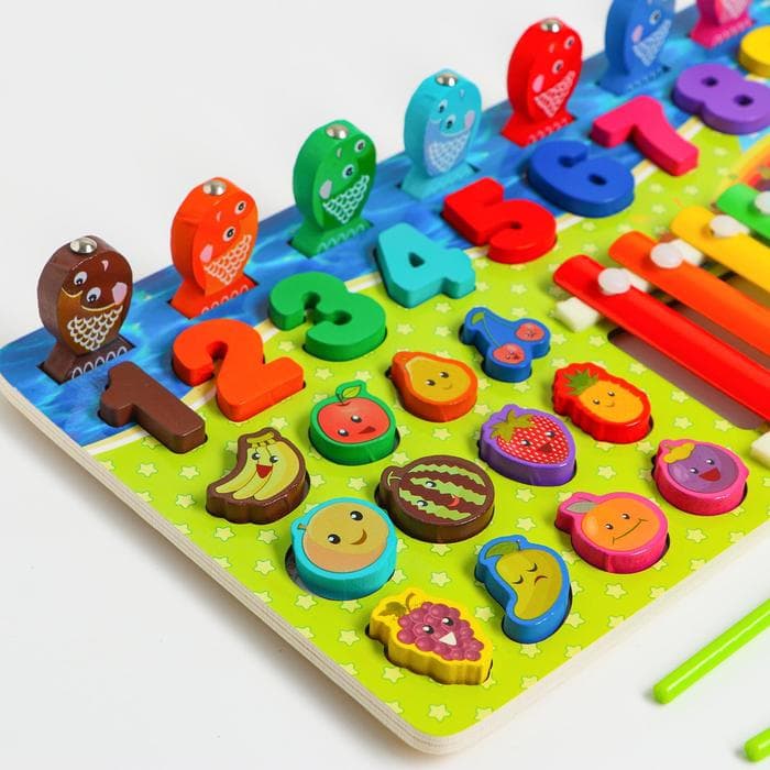 Развивающий центр 5 в 1 «Сказка» 17.5×45×0.7 см