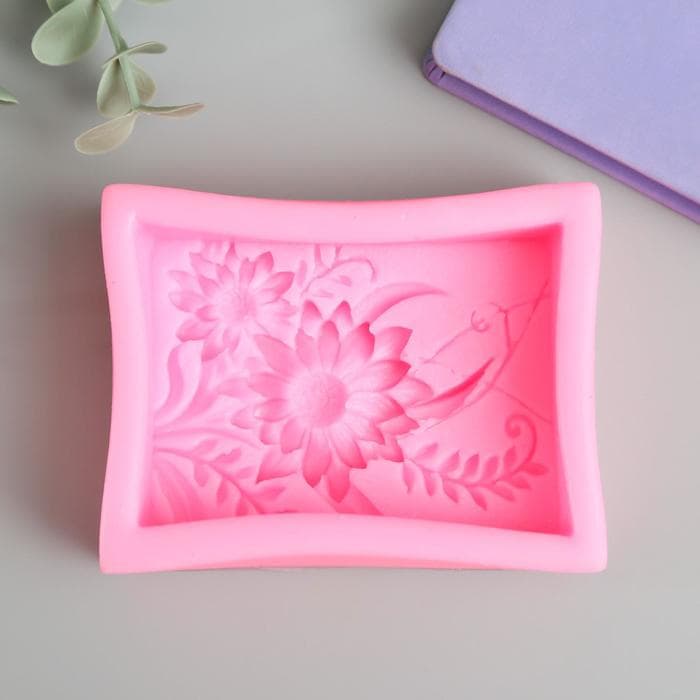 Молд силиконовый «Букет» 9×7 см