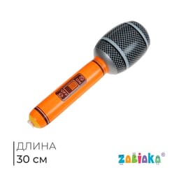 Игрушка надувная «Микрофон», 30 см, МИКС