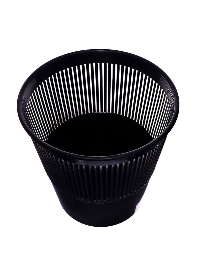 Корзина для бумаг и мусора 10 л, «Доступный офис», сетчатая, чёрная