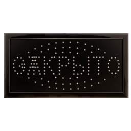 Вывеска светодиодная LED 48×25 см «ОТКРЫТО/ЗАКРЫТО», 2 режима 220V