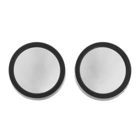 Зеркало заднего вида, дополнительное, сферическое, 50 мм, чёрное, набор 2 шт.