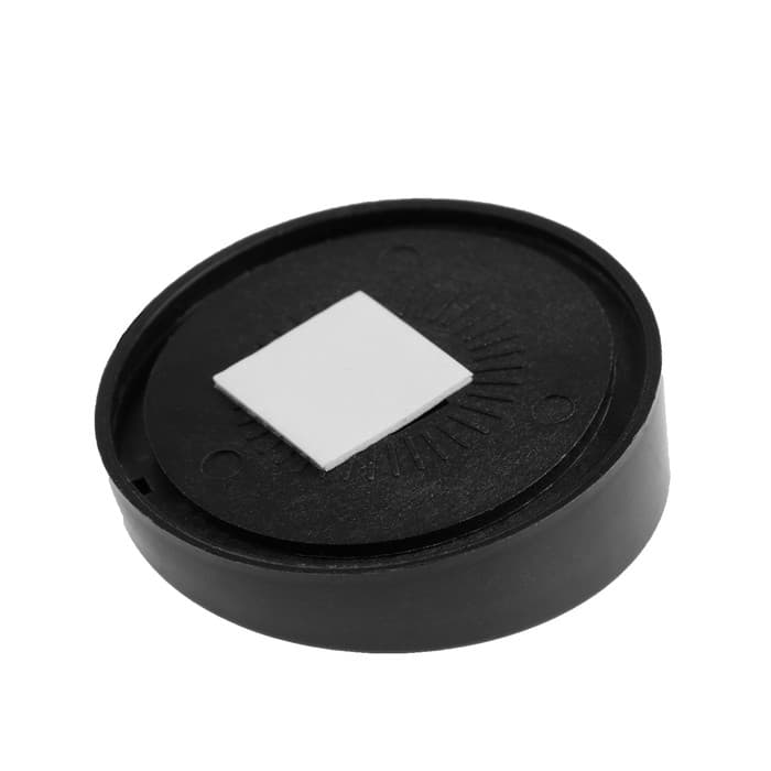 Зеркало заднего вида, дополнительное, сферическое, 50 мм, чёрное, набор 2 шт.