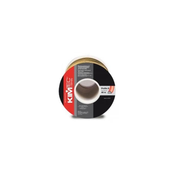 Уплотнитель KimTec d=14×12 бухта 40 м, 04-14-55, черный