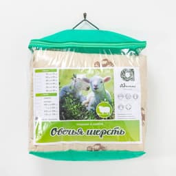 Одеяло зимнее (утеплённое) 1.5 сп. «Адамас. Овечья шерсть», 140×205 ±5 см, 300 г/м²