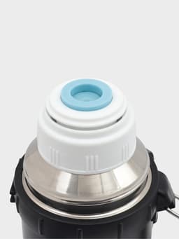 Термос Мастер К «Движение. Урал», 1.2 л, 9.8×29 см, с кружкой, сохраняет тепло 18 ч, нержавеющая сталь, пластик, чёрный