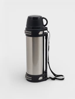 Термос Мастер К «Движение. Ямал», 2.5 л, с двумя кружками, сохраняет тепло 20 ч, нержавеющая сталь