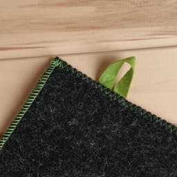 Рукавица для бани и сауны, войлок, серая