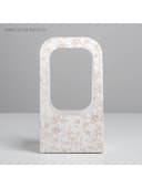 Коробка-переноска для цветов «Веточки», 17×12×32 см