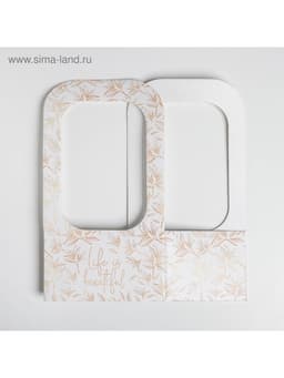 Коробка-переноска для цветов «Веточки», 17×12×32 см