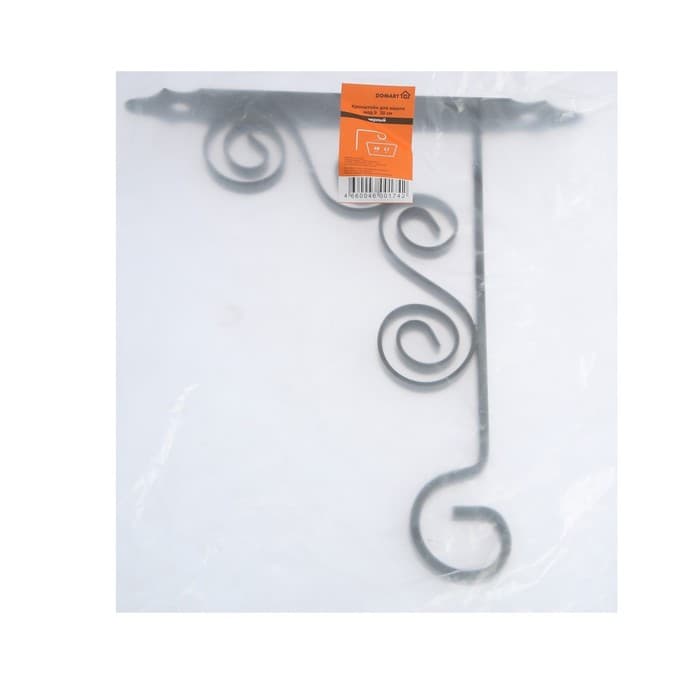 Кронштейн для кашпо мод.9 30 см, черный