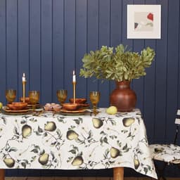 Скатерть «Этель. Груши», 149×110 см, 100% хлопок, саржа 190 г/м²