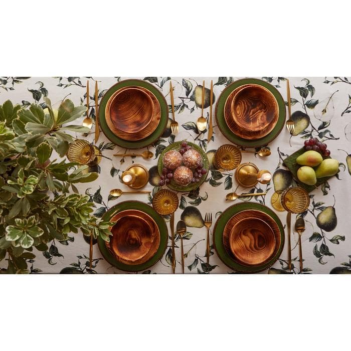 Скатерть «Этель. Груши», 149×180 см, 100% хлопок, саржа 190 г/м²