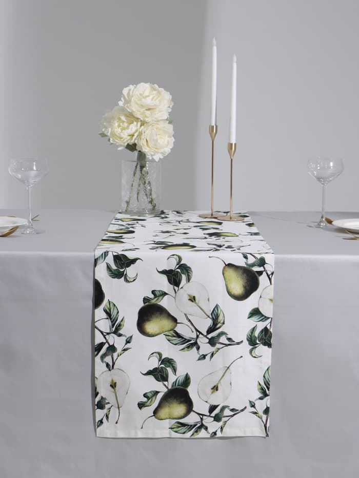 Дорожка на стол «Этель. Груши» 40×149 см, 100% хлопок, саржа 190 г/м²