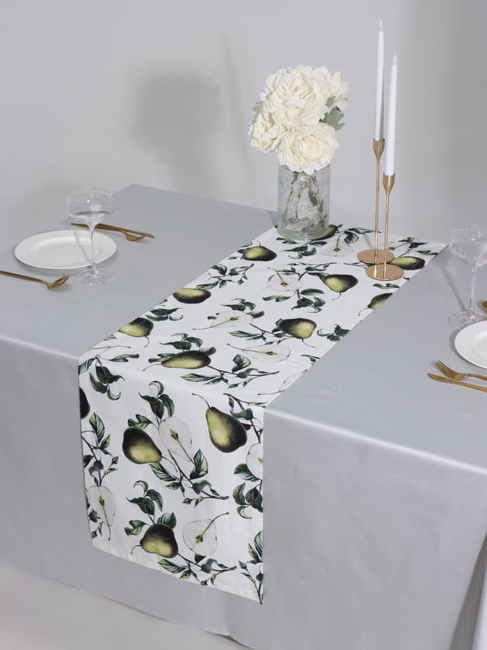 Дорожка на стол «Этель. Груши» 40×149 см, 100% хлопок, саржа 190 г/м²