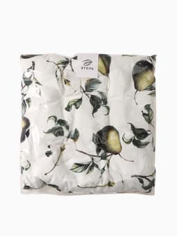 Подушка на стул «Этель. Груши», 42×42 см, белая