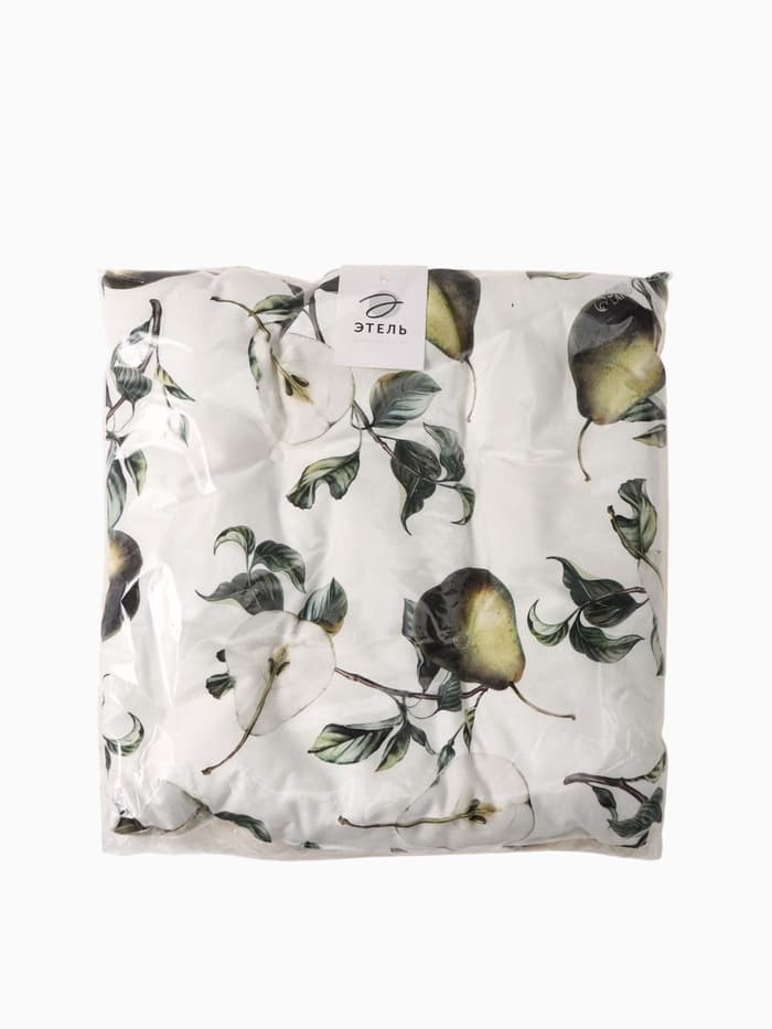 Подушка на стул «Этель. Груши», 42×42 см, белая