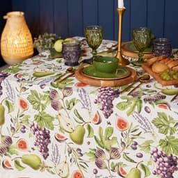 Скатерть «Этель. Фруктовый сад», 149×110 см, 100% хлопок, саржа 190 г/м²