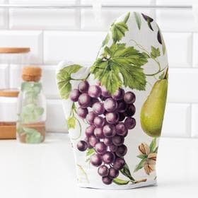 Варежка - прихватка «Этель. Фруктовый сад», 20×27 см, 100% хлопок, ватин 250 г/м²