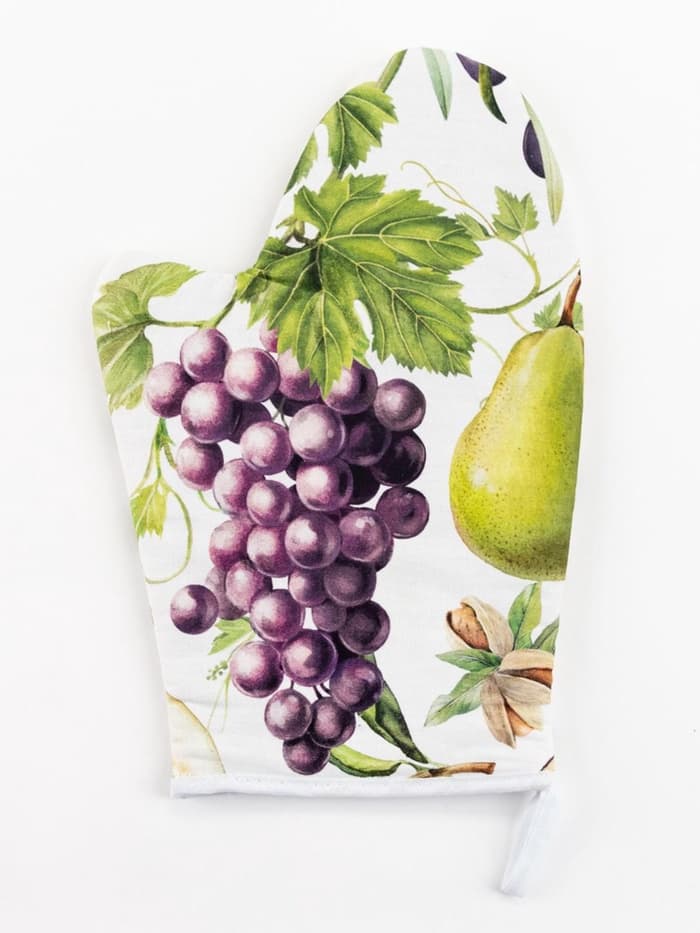 Варежка - прихватка «Этель. Фруктовый сад», 20×27 см, 100% хлопок, ватин 250 г/м²