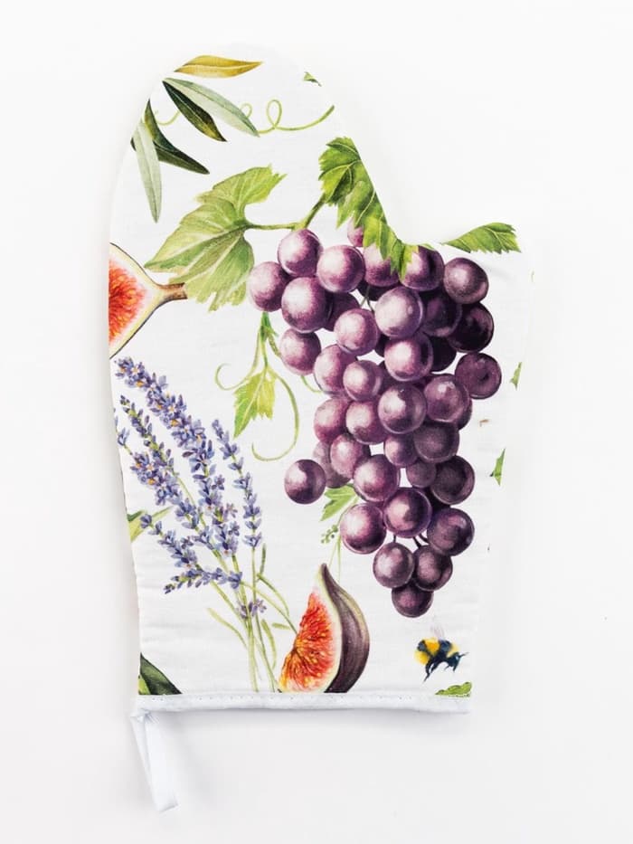 Варежка - прихватка «Этель. Фруктовый сад», 20×27 см, 100% хлопок, ватин 250 г/м²