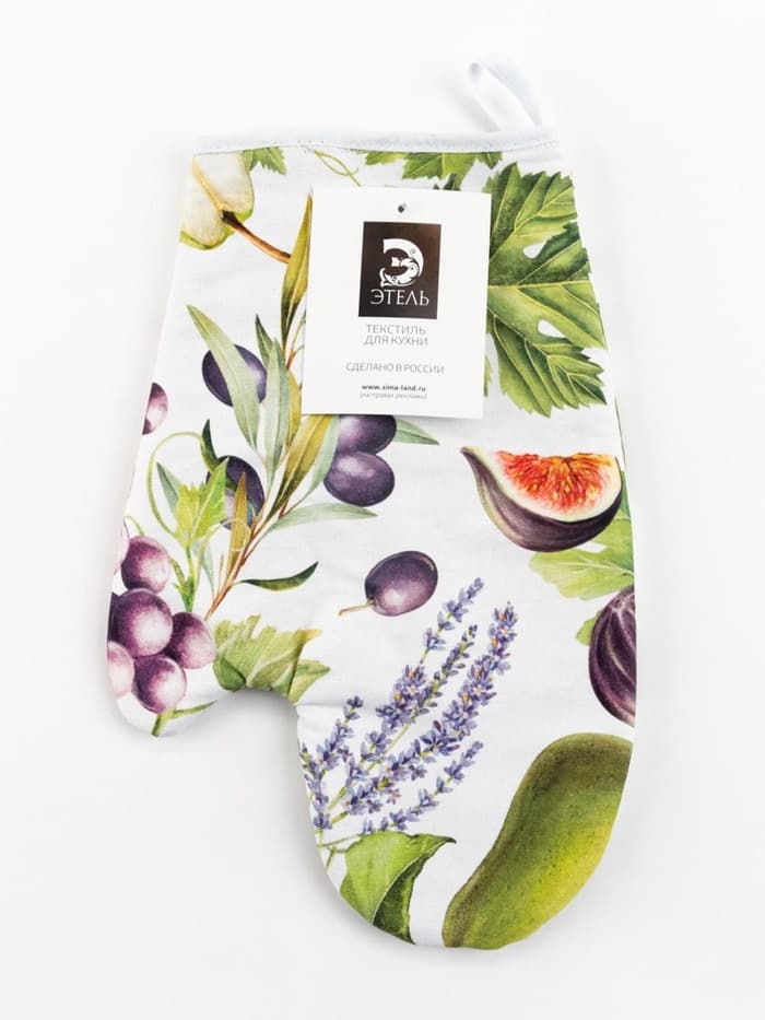Варежка - прихватка «Этель. Фруктовый сад», 20×27 см, 100% хлопок, ватин 250 г/м²