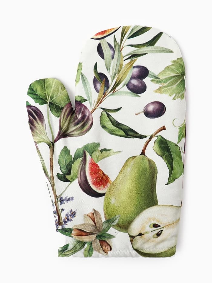 Варежка - прихватка «Этель. Фруктовый сад», 20×27 см, 100% хлопок, ватин 250 г/м²