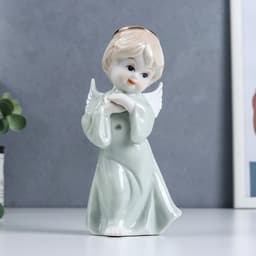 Фигурка керамика «Ангел в цветном платье», 17.5×9×10 см, МИКС