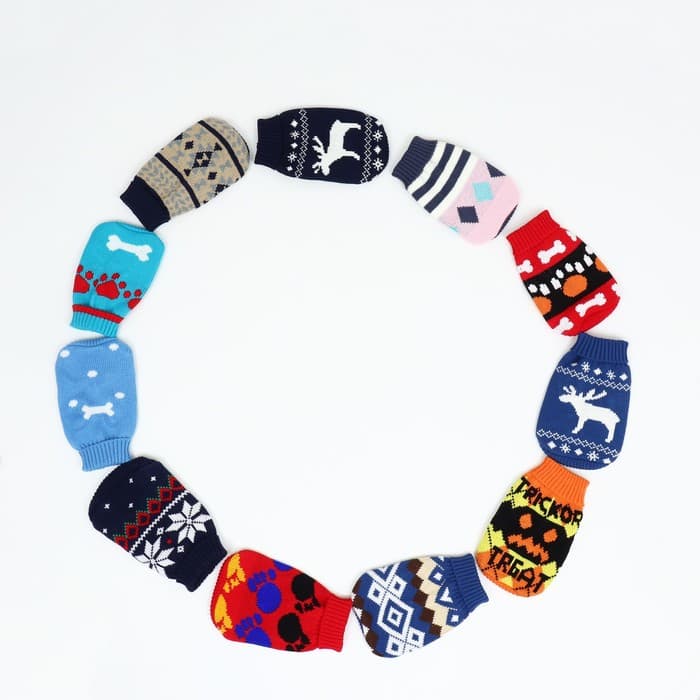 Свитер для животных, размер 6, 24-28 см, расцветка МИКС