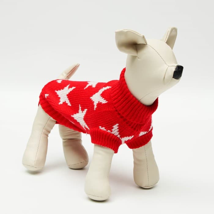 Свитер для животных, размер 8, 26-30 см, расцветка МИКС