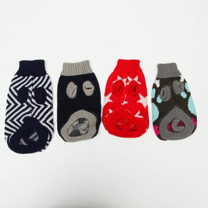 Свитер для животных, размер 8, 26-30 см, расцветка МИКС