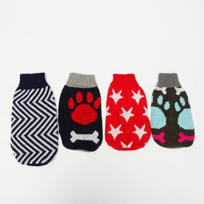 Свитер для животных, размер 8, 26-30 см, расцветка МИКС