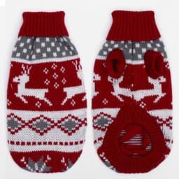 Свитер для животных, размер 10, ДС 30-45, ОШ 16-31, ОГ 30-45 см, расцветка МИКС