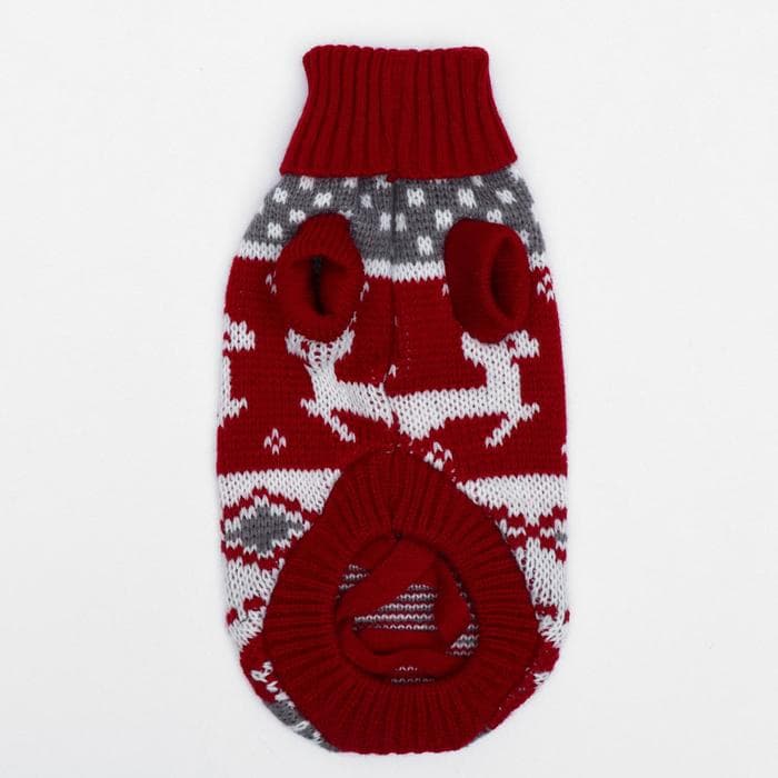 Свитер для животных, размер 10, ДС 30-45, ОШ 16-31, ОГ 30-45 см, расцветка МИКС