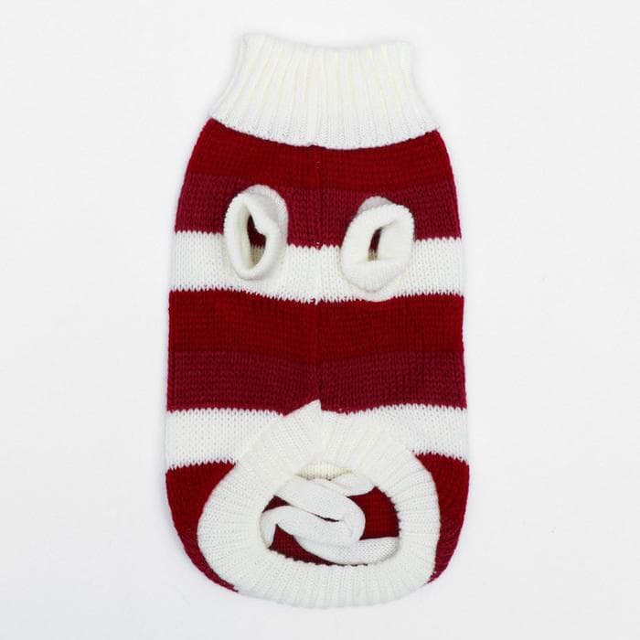 Свитер для животных, размер 10, ДС 30-45, ОШ 16-31, ОГ 30-45 см, расцветка МИКС