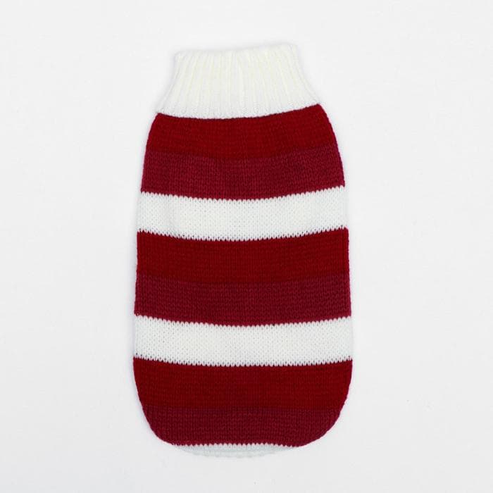 Свитер для животных, размер 10, ДС 30-45, ОШ 16-31, ОГ 30-45 см, расцветка МИКС