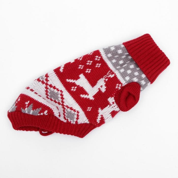 Свитер для животных, размер 10, ДС 30-45, ОШ 16-31, ОГ 30-45 см, расцветка МИКС