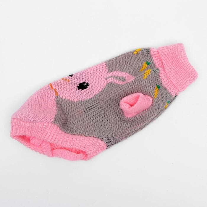 Свитер для животных, размер 10, ДС 30-45, ОШ 16-31, ОГ 30-45 см, расцветка МИКС