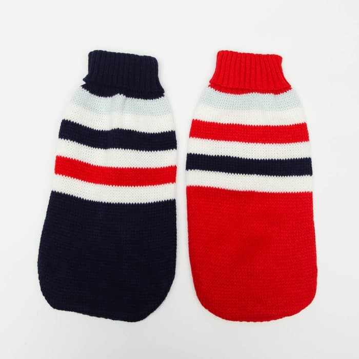 Свитер для животных, размер 10, ДС 30-45, ОШ 16-31, ОГ 30-45 см, расцветка МИКС