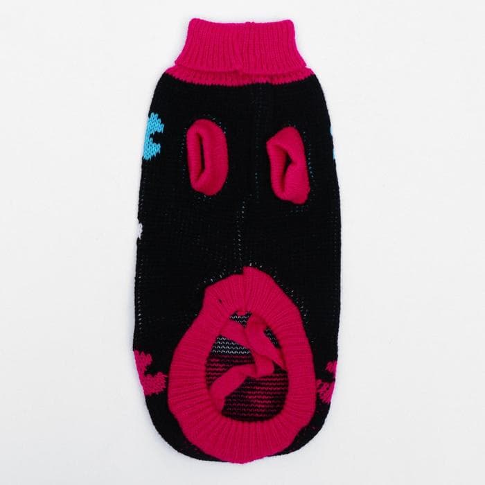 Свитер для животных, размер 12, ДС 36-51, ОШ 18-33, ОГ 32-47 см, расцветка МИКС